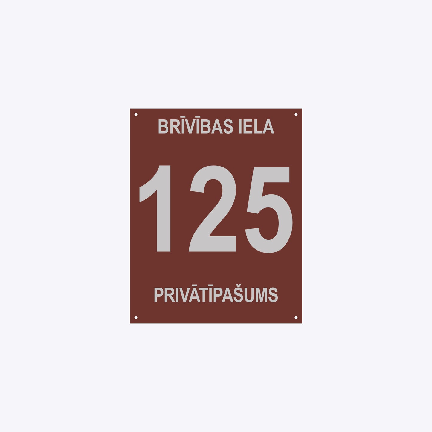 Mājas numura plāksne - Jēkabpils novads - 240 x 300mm VIESĪTES PILSĒTĀ, ELKŠŅU PAG. ELKŠŅU CIEMĀ, ZASAS PAG. ZASAS CIEMĀ, RUBENES PAG. SLATES CIEMĀ, ZASAS PAG. LIEPAS CIEMĀ, KŪKU PAG. ZĪLĀNU, JAUNĀS MUIŽAS, KŪKU CIEMĀ, ĀBEĻU PAG. BRODU CIEMĀ