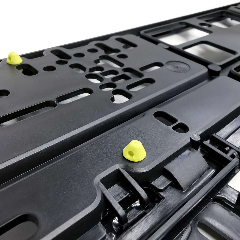 Melns auto numura turētājs - A tips - 110 x 520mm