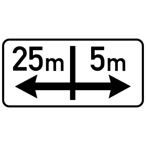 Papildzīme ceļa zīmei - (personalizējama)