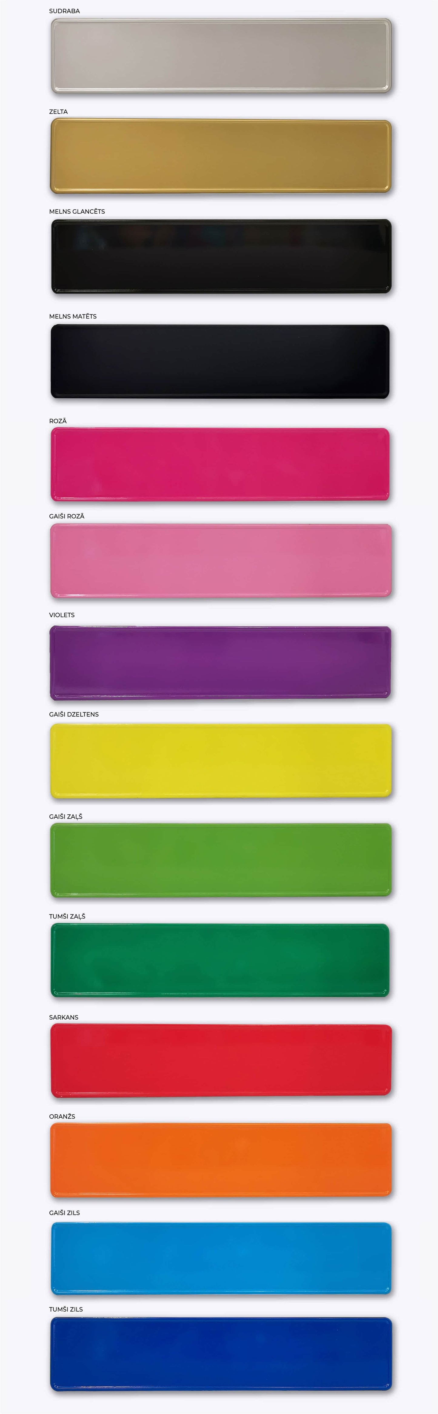 Vienkrāsaina vārda zīme ar uzlīmi kāzām - PRECĒJUŠIES - 114 x 520mm