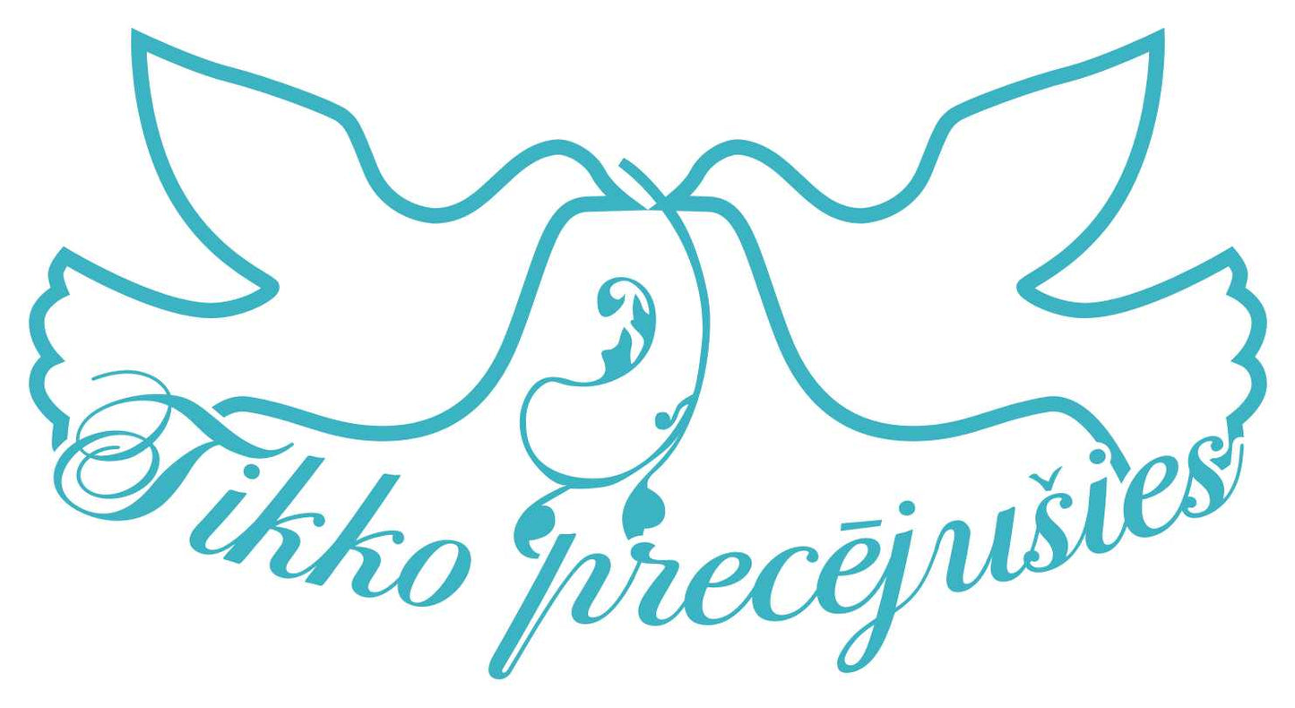 Uzlīme - Tikko precējušies, 50 x 26 cm