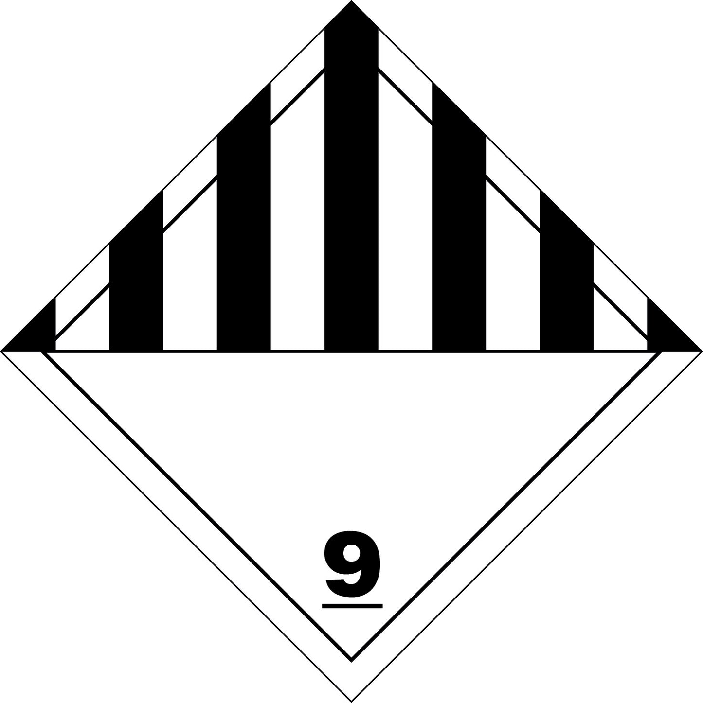 Uzlīme ADR - Videi kaitīgas vielas, 25 x 25 cm