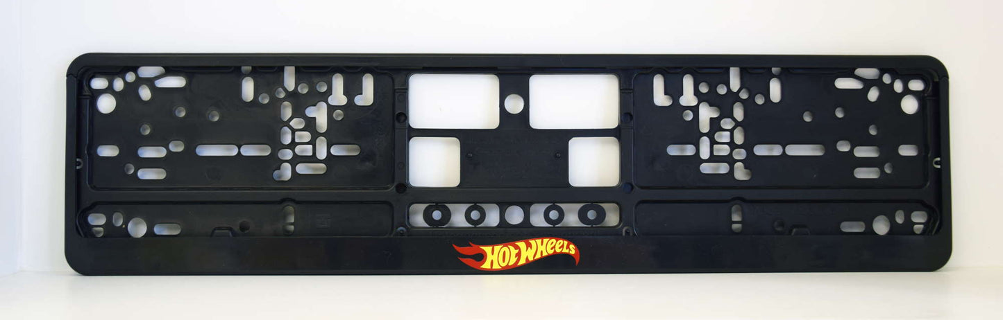 Auto numura turētājs ar uzrakstu - Hot Wheels