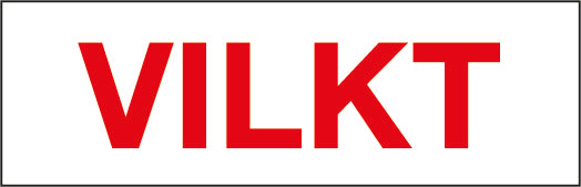 Uzlīme – Vilkt, 9.1 x 2.9 cm