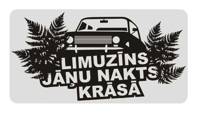 Zīme LIMUZĪNS JĀŅU NAKTS KRĀSĀ, 114mm x 220mm