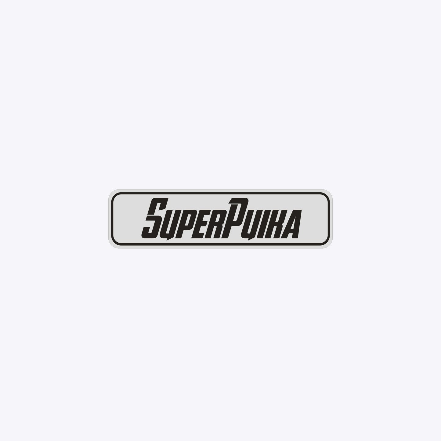 Vārda zīme ar uzlīmi - Avengers - SUPERPUIKA - 60 x 220mm