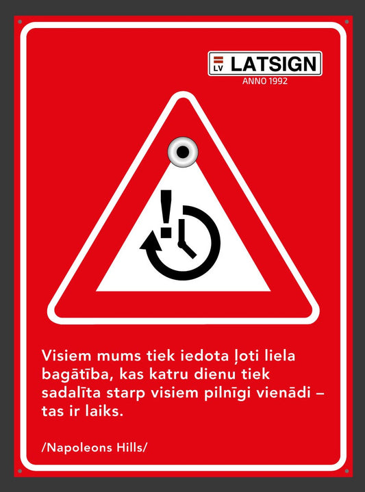 LATSIGN Laikrādis autostāvvietai