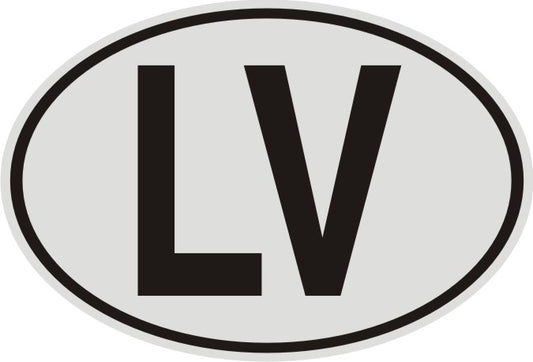 Uzlīme - Oficiālā Latvijas valsts atšķirības zīme (LV), 11.5 x 17.5 cm