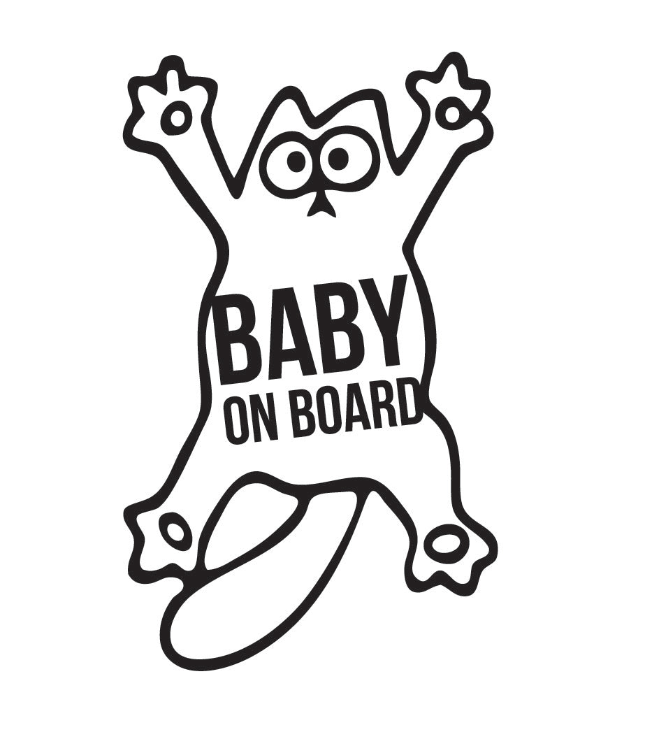 Uzlīme - Simons Cat, Baby on board, 9 x15 cm