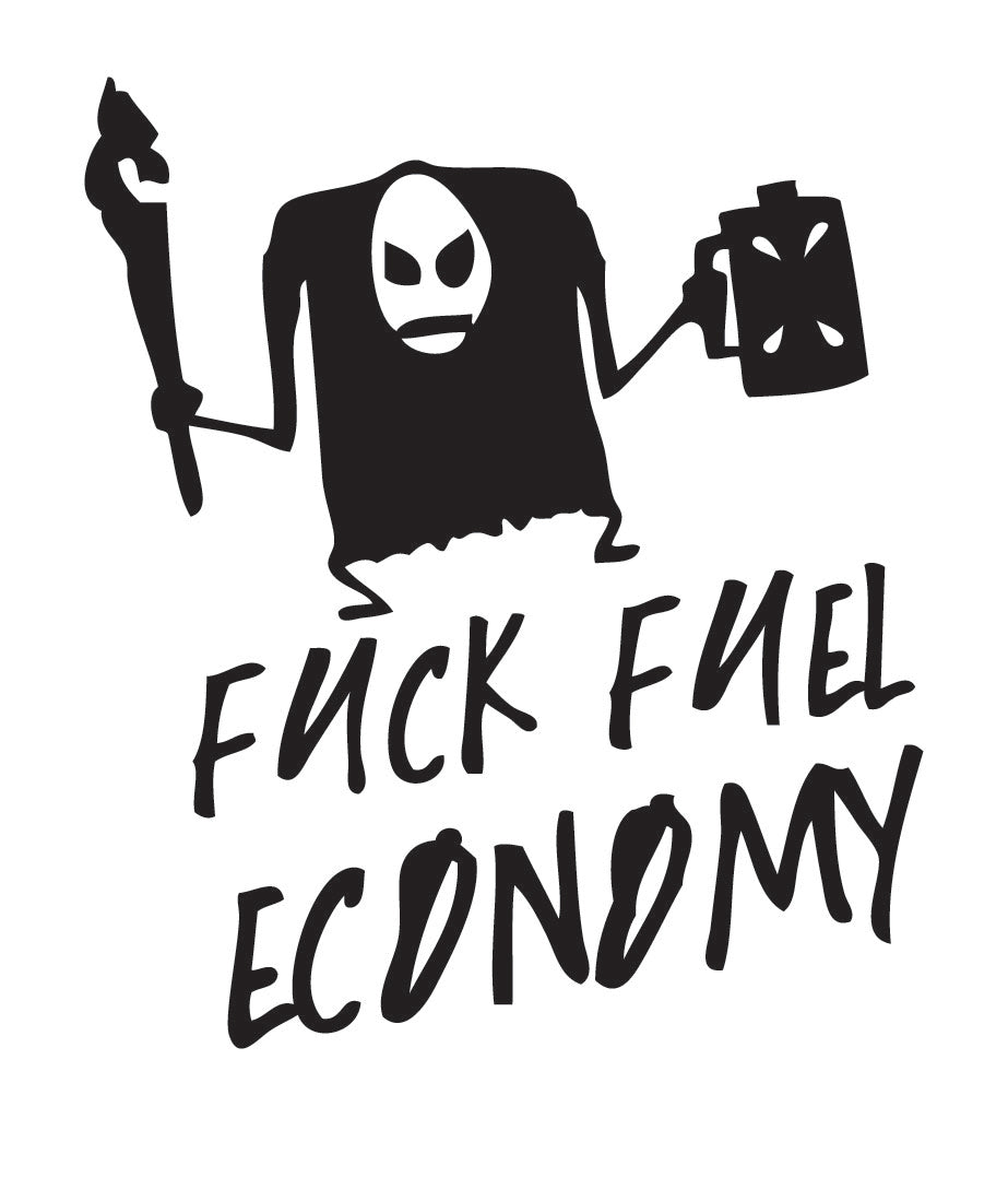 Uzlīme- Fuck Fuel economy, 13 x15 cm
